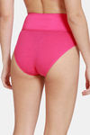 Zivame Anti-Microbial High Rise Full Coverage Tummy Tucker Hipster Panty (Pack of 2) - Multicolor — thumbnail 7